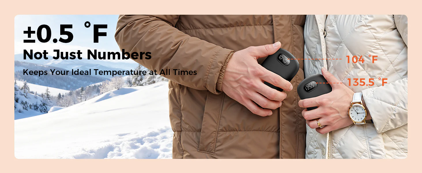 Aecooly Glow 01 Portable Magnetic Hand Warmer image 2